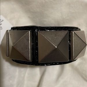 Marc Jacobs Alligator Studded Bangle Bracelet